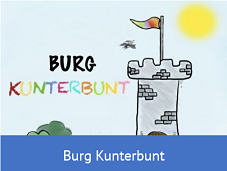 Logo Burg Kunterbunt für Teaser -